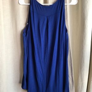 Express zip up tank top